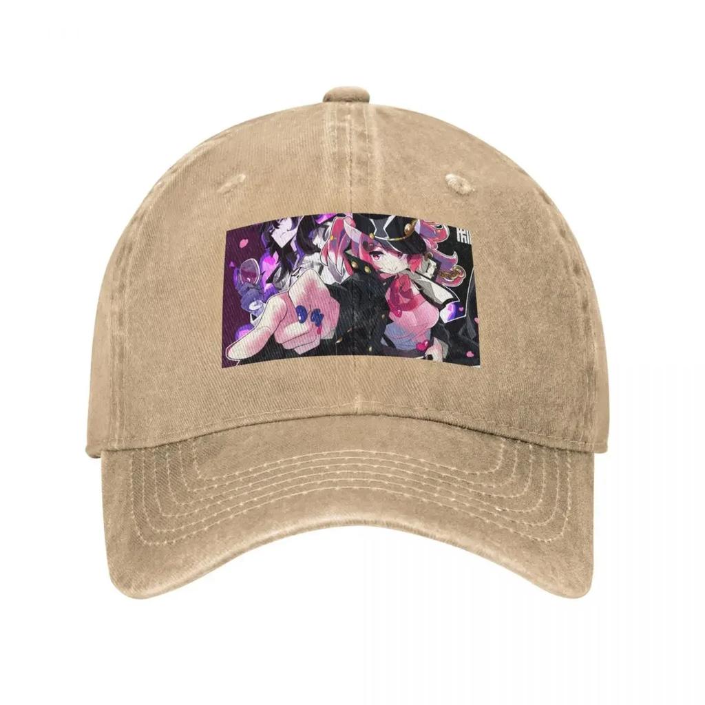 Vshojo Ironmouse and and Bubi Baseball Cap tactical cap Visor hats for Unisex Hat Unisex For The Sun Unisexs Luxury Womens