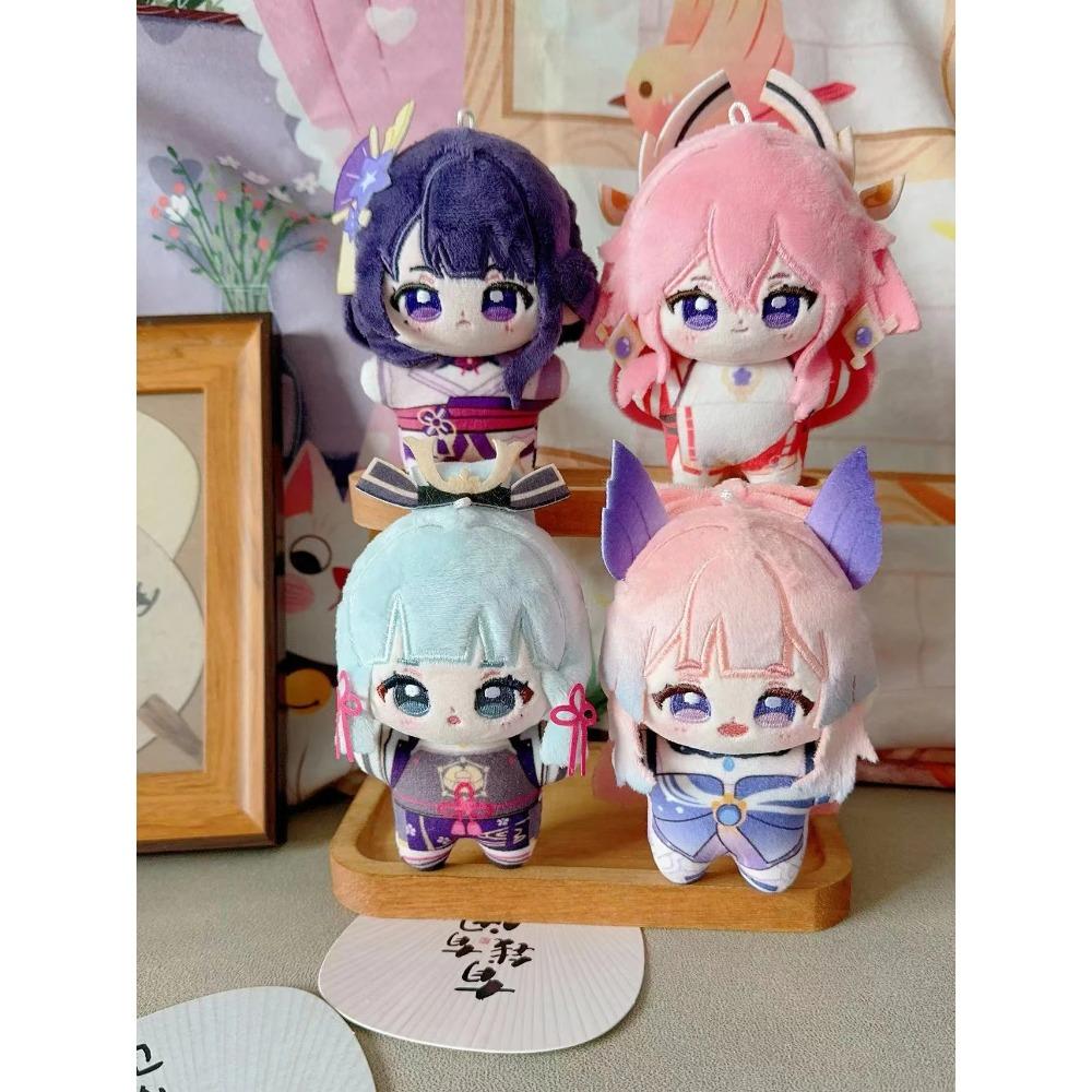 Genshin Impact Kazuha Xiao Scaramouche Venti Game Mascot Costume Plush 10cm Dolls for Cosplay Events Roleplay