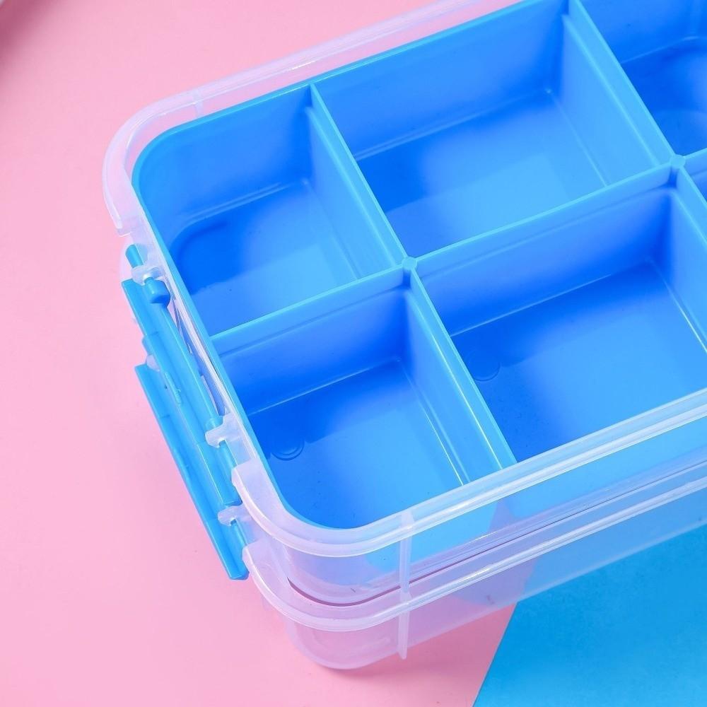 Mehrschichtige multifunktionale Aufbewahrungsbox 3-Schicht-Aufbewahrungsbehälter Box Schmuckaufbewahrung