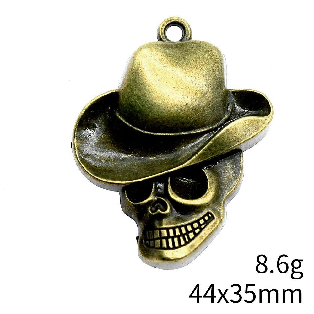 Father's Day Jewelry Creation Charms Skeleton Charms Pendant Art Supplies Man Pendant