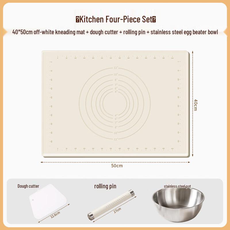 Food-Grade Silicone Kneading & Baking Mat