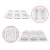 1PC Silicone Pastry Mold 6 Cavity 3D Cloud Dessert Mousse Cake Molds for DIY Craft Soap Candle Mold Cake Decoration Tools
