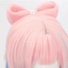 Professional  Genshin Impact Cosplay Kokomi Cosplay Wig 120cm Pink Mixed Blue Heat Resistant Synthetic Hair Game Anime Cosplay Wigs + Wig Cap