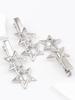 3PCS Y2K Hair Clip Metallic Sweet Cool Bangs Hair Clip Makeup Hair Ornament Pentagram Star Hair Clip Simple Clip