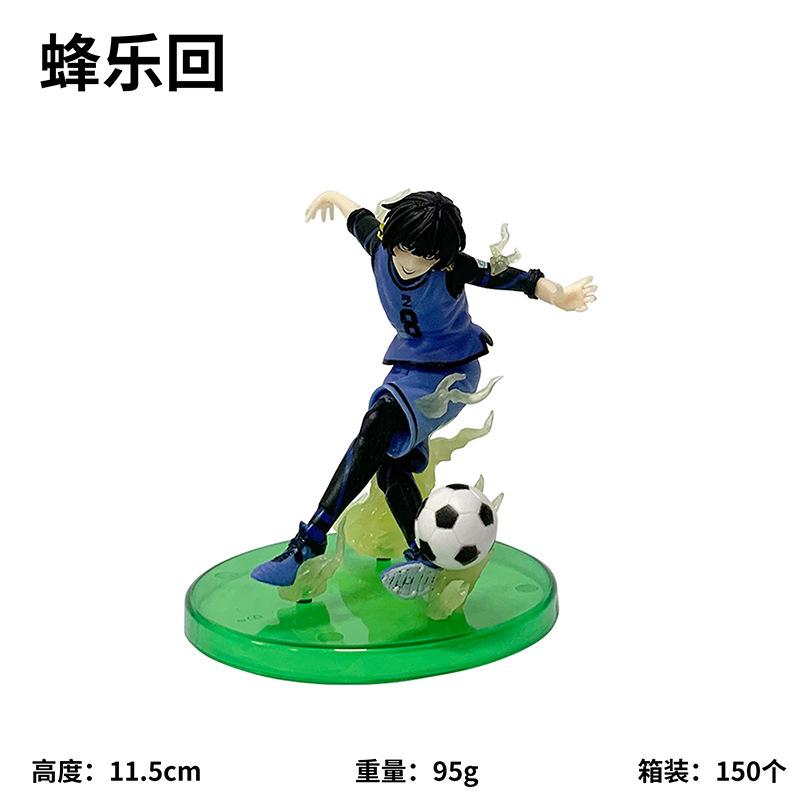 Blue Lock Anime Figure Set Isagi Bachira Chigiri Nagi Collectible PVC Model Toy