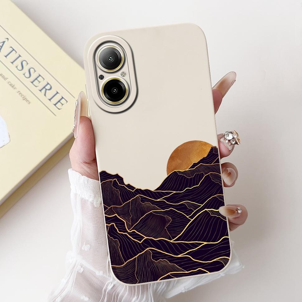 For Realme C67 4G Casing Popular Painted Cover Soft Silicone Phone Case For Realme 12 Lite 12Lite C 67 C67 4G RMX3890 Back Cover