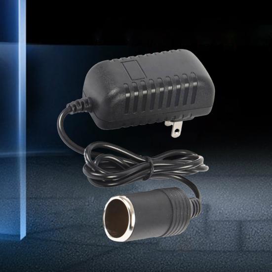 Adaptér zapalovače do auta Odolný Přenosný ABS Kabel měniče 220V na 12V pro domácnost