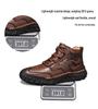 Martin Men's Winter Boots: Large Size, Anti-Cold, Plus Velvet, Warm Outdoor Sports and Casual Shoes