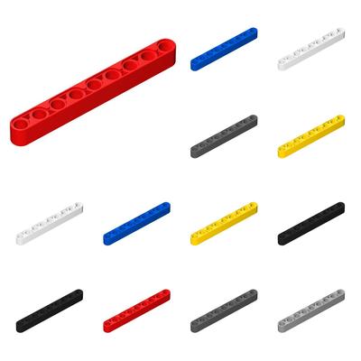 50 STÜCK 32524 Hebearm Dick 1 x 7 Steine Sammlungen Großhandel Modulare GBC Spielzeug Für Technische MOC Bausteine Geschenke