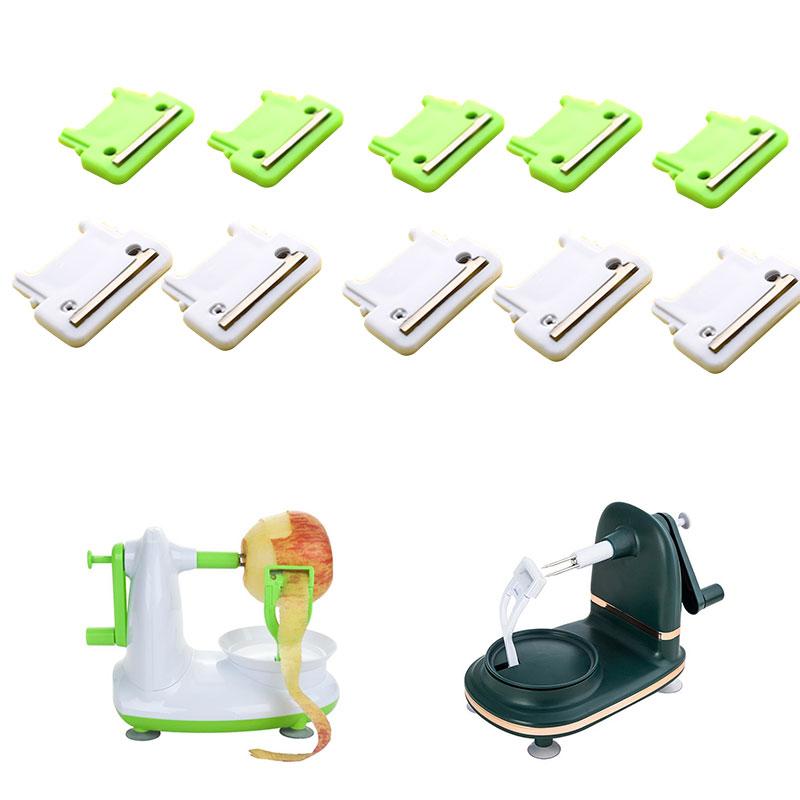 5Pcs Hand-Operated Apple Peeler Blades Replace Kit Cutter Slicer Fruit Potato