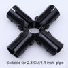 Connector Clamp for Composite Tubes, Cold Rolled Plate Joint Parts 28mm