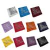Classical Cashew Print Cotton Bandana Cool Head Wrap Neck Scarf For Adult Teens HipHop Dancing Event and Street Wear