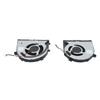 2pcs Laptop CPU GPU Cooling Fan Silent 4 Pin Laptop Cooling Fan Replacement for G3 3579 G3 3779 G5 5587
