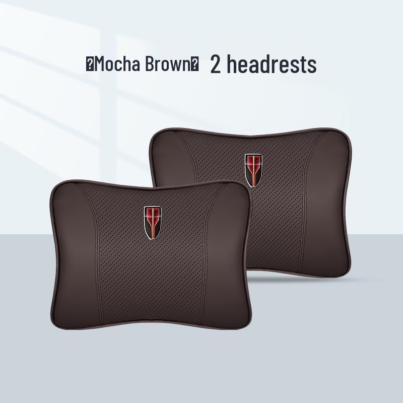 Kompatibel mit Kopfstützen-, Nacken- und Lendenwirbelstützkissen für das Fahrzeuginnere von Hongqi HS5/H5/HS7/H7/H9.