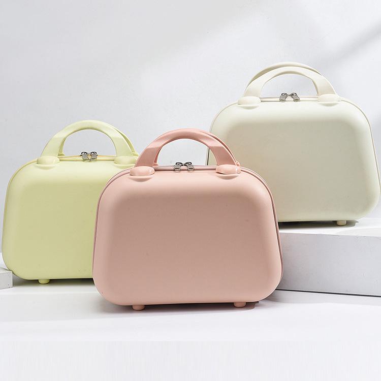 14-Inch Portable Travel Makeup Case Handbag - Large Capacity Souvenir Gift