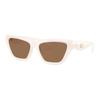 Coach Personality Design Cat Eye Sunglasses Unisex Sunglasses Off-White 0HC8449U-579073