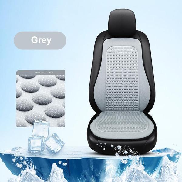Summer Ventilated Car Seat Cover,Breathable Cooling Car Seat Cushion Anti-Slip Car Seat Protector Fit For Car Truck SUV Van Car Interior Accessories