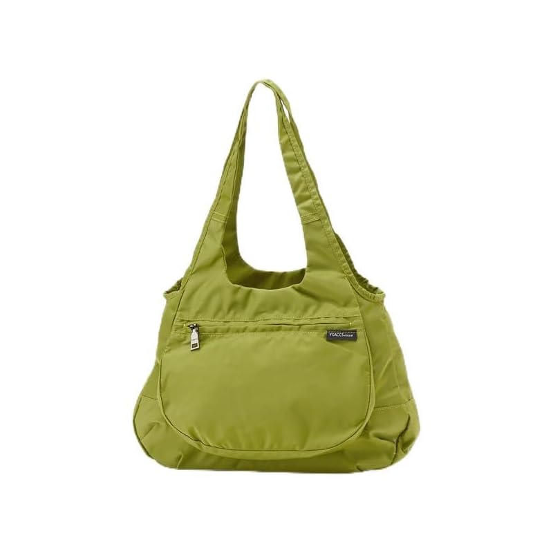 

[Isaac Vouet] tote bag [Y’SACCS vous et] Three-dimensional pocket crite 2WAY tote Green(80)