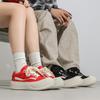 Ugly cute shoes dad shoes round head bread shoes bubble drink star couple canvas shoes board shoes