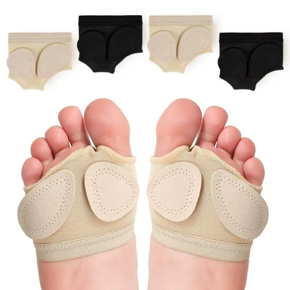 Microfiber Ballet Foot Protectors Non-Slip Dance Feet Pad Half Shoes Pad Dance Foot Pads Ballet