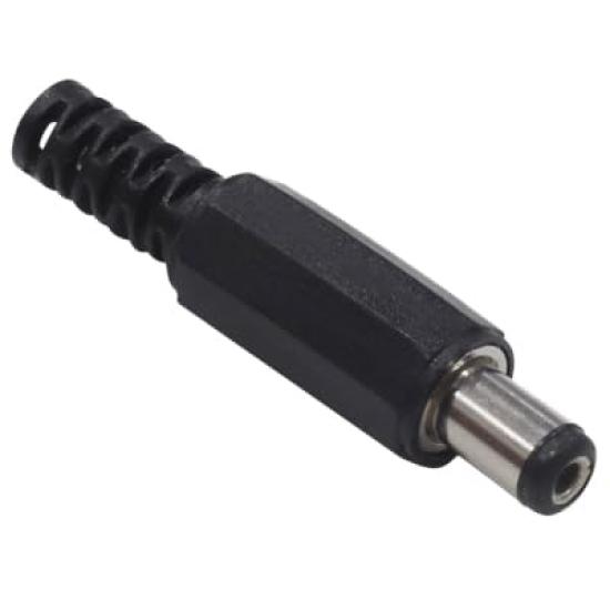 Audio Fan DC Power Jack Socket 30V 5A Female Panel Mount Connector Adapter with Waterproof Cap DC Male Plug Pack of 12 5.5x2.1mm +