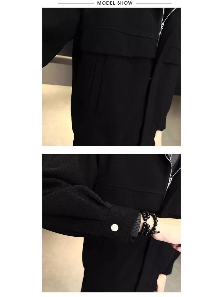 Herren Modischer Kurzer Wollmantel - Stilvolle & Vielseitige Herbst/Winter Jacke