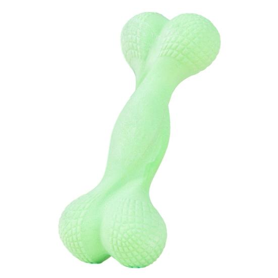 Dog Chew Toy, Soft TPR Teething Bone for Small Dogs, Stain Resistant Deep Teeth Cleaning Stick for Puppy