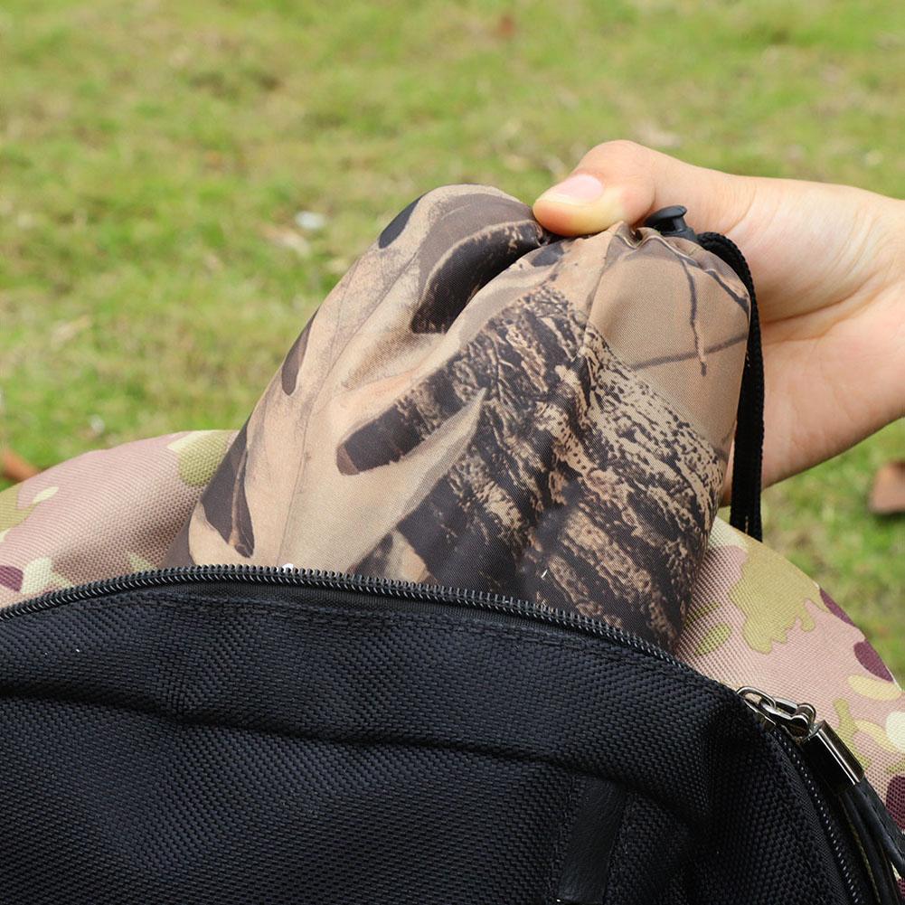 Vodotěsná armádní maskovací plachta stanová plachta plachta baldachýn markýza ochrana proti dešti (2 x 2 m)