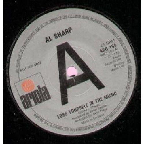 

7-дюймовая пластинка AL SHARP Lose Yourself In The Music ARO155 Ariola 1979 UK SoulFunk Б/у