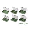 Selco  China Fishing Tackle Box Lake Stream Ocean Boat Fishing Carp Fishing Tackle Box