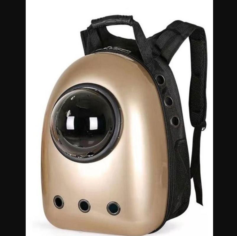 Space Capsule Cat Bag Pet Portable Breathable Backpack Outdoor Puppy Safety Bag