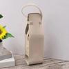Waterproof PU Wine Tote Lightweight Champagne Beer Gift Bags Portable Liquor Bottle Carrier  Picnic