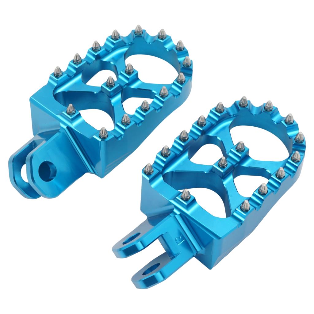 NICECNC Motorcycle Wide Foot Pegs FootRest Footpegs Rests Pedals For Suzuki DRZ400S DRZ400SM DRZ 400S 400SM 2000-