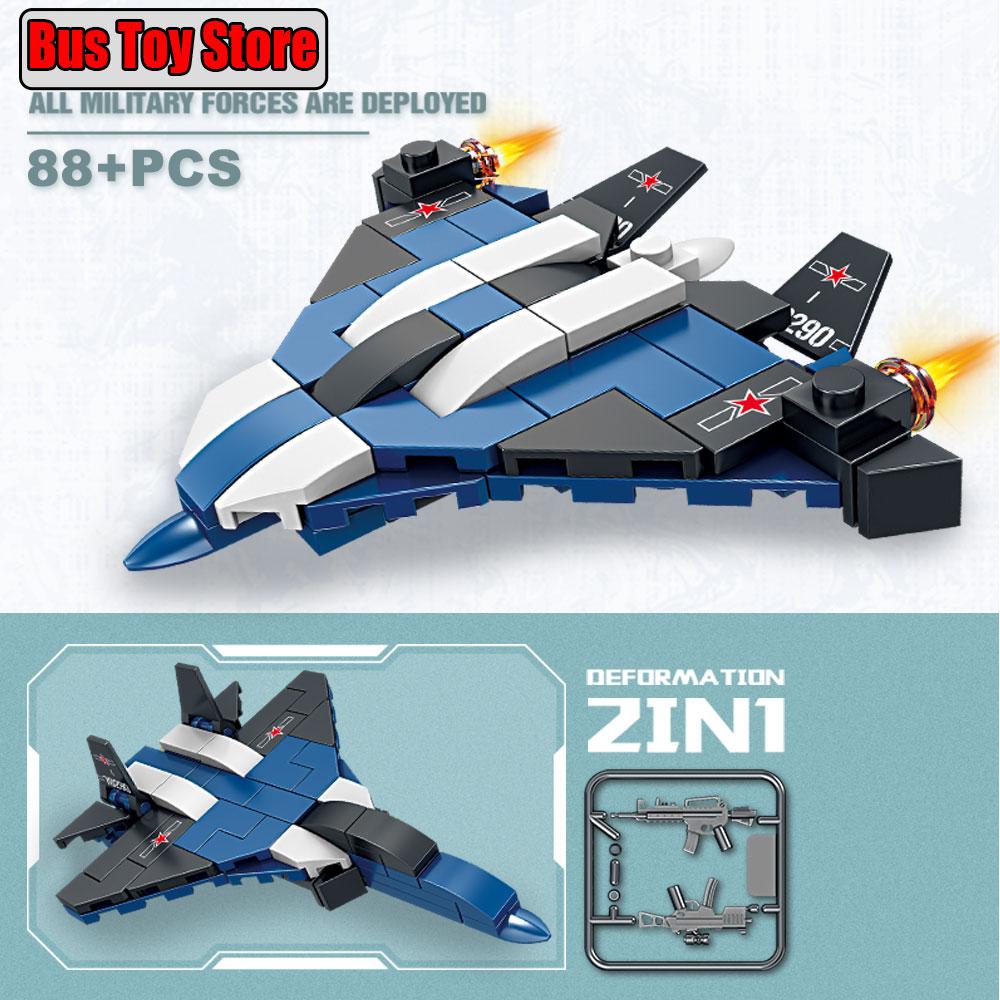 Flugzeug Panzer Flugzeugträger MODERNE AUSRÜSTUNG MODERNE KRIEGsinformationen WW2 Militär Modellbausteine Ziegel für Jungen