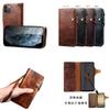 Leather Wallet Case IPhone 12 Pro Max Genuine Card Holder Shockproof Flip Cover