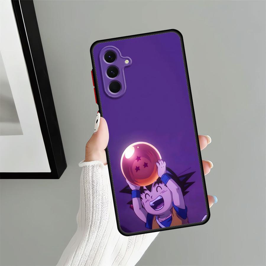 

Задняя крышка-чехол для телефона Samsung Galaxy A21s A52 A56 A35 A36 A34 A25 A26 A24 A53 A73 A22 A54 Dragon Ball Милый Гоку Galaxy A52 5G