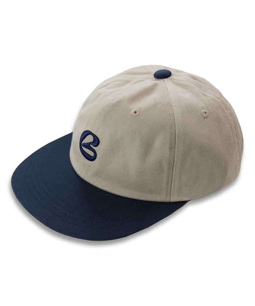 BLUFF B Initial Logo Two-Tone Cap [Beige]