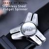 Stainless Steel Metal Hand Spinner Anti-anxiety EDC Fidget Toy for Adult Children Creative Metal Triangle Stress Relief Toy