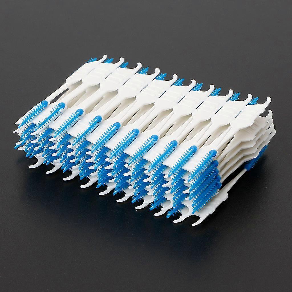 Floss Sticks Set of 200 Adults Children Cleaning Gadget Cleaning Tools for Teenager Girls Boys Teeth Cleaning Supplies Multicolor