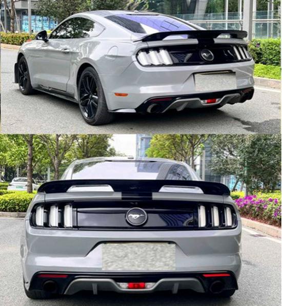 Ford Mustang GT500 Sports Style No-Drill Rear Spoiler (15-23)