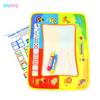 Magic Water Drawing Board &2 Pens Water Doodle Mat Educational Water Coloring Book Writing Toys Gift Toys For Kids )