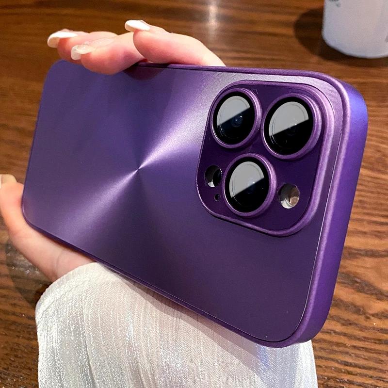Luxury Colorful Lens Protection Phone Case For iPhone 15 14 13 12 11 Pro Max Bumper Shockproof Cases Cover Funda Iphone 14 Pro