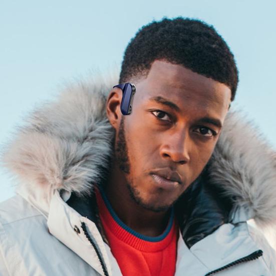 Wireless Earbud Bone Conduction Ipx5 Waterproof HIFI Sound Low Power Consumption Wireless Headset for Running