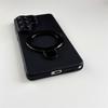Simple Matte Dot Texture Mobile Phone Case for SamSung Galaxy S26 Ultra S25 A57 A56 Ring Stand Holder Skin Feel Protection Cover