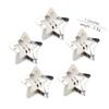 2/10Pcs Silver Star Y2K BB Hair Clips Women Grils Cute Metal Star Hair Clips Side Barrettes Hair Grip Hair Accessories Headwear
