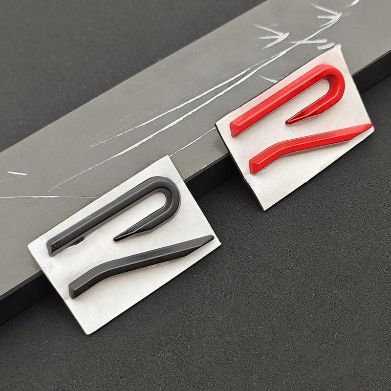 Pro VW VOLKSWAGEN 2026 Nové 3D Kovové Chromové Černé VW R Logo Znak Zadní Kufr Znak Nálepka pro Volkswagen Golf 8 MK8 GTI Polo Do