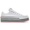 Chuck Taylor All Star Wmns Converse Platform Layer Low 'Logo Play - White' Women's 566762C