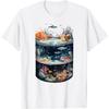 Underwater Layers Surreal Ocean World Design Whimsical Art T-Shirt