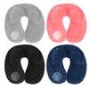 Shape Inflatable Neck Pillow,  Inflatable Neck Support Pillow Shape Travel Neck Cushions Press To Inflate Designs