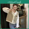 Women Sweater Vneck Vest For 2023 Spring Design Sense Niche Loose Small Figure Outerwear Jacket Cardigan Vest Female